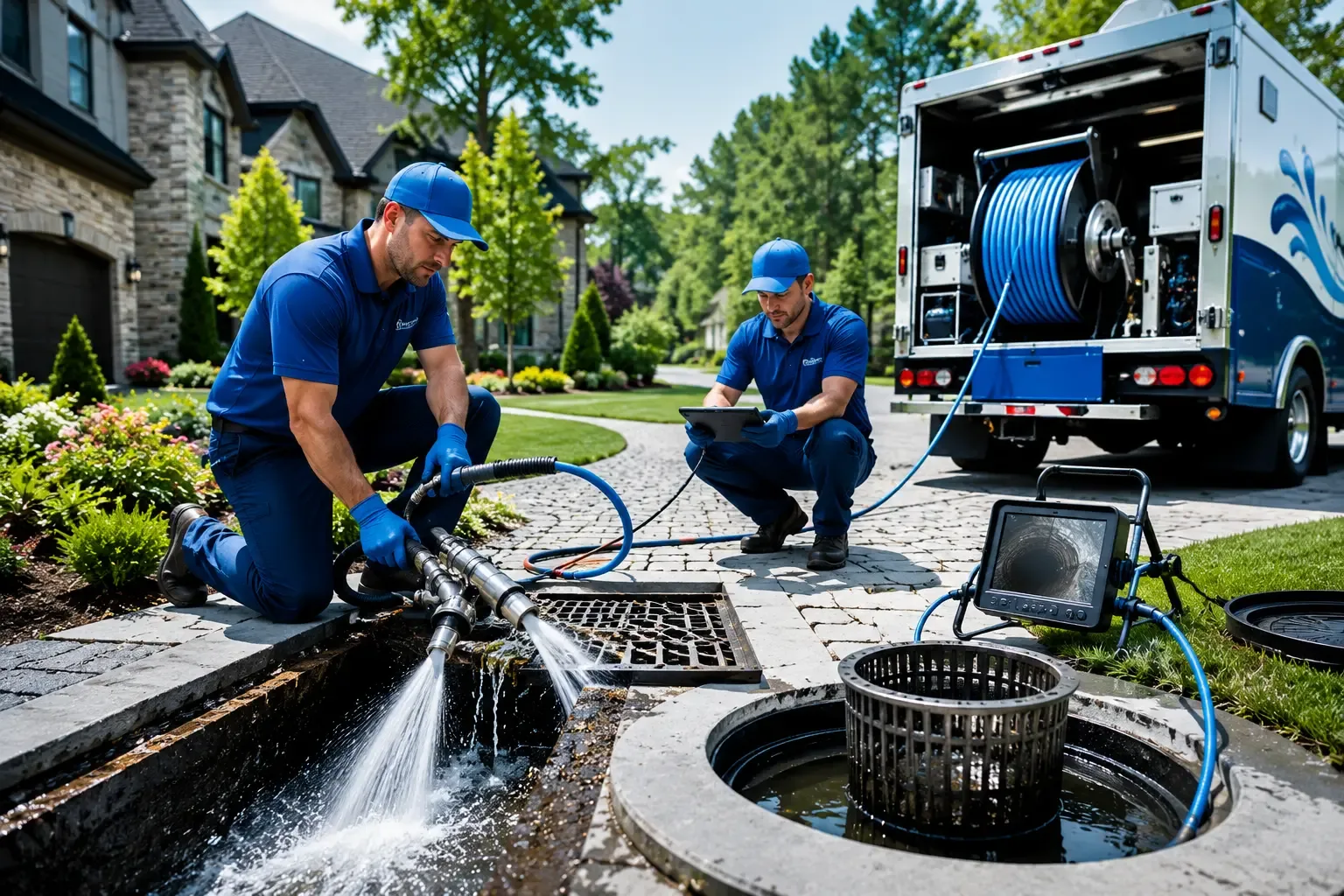 Local outdoor drain cleaning professionals in Cazenovia, WI