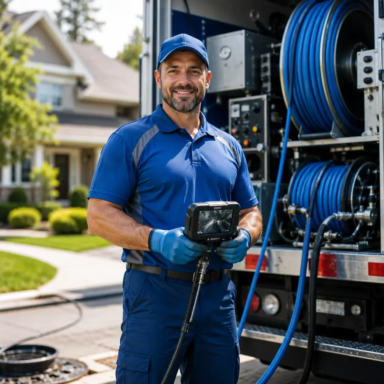 Local outdoor drain cleaning specialists in Cazenovia, WI